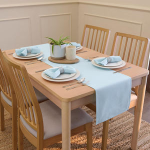 High Quality Solid Color 100% Cotton Modern Style Customized Print Table Runner Indian Exporter - Product Image 4