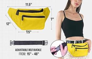 Riñonera Multifuncional de Cuero Genuino, Color Personalizado, Impermeable, para Deportes, Gimnasio, Entrenamiento, Caminatas - Product Image 5