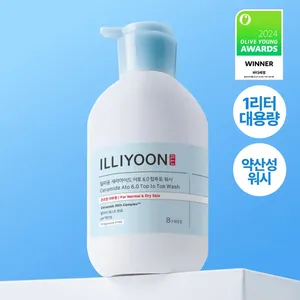 ILLIYOON Top to Toe Wash 1000ml Buena calidad Ceramide Ato 6,0 Body Scrub - Product Image 1
