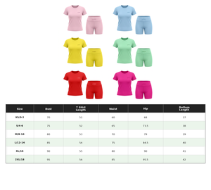T-shirt pour femme à manches courtes et col rond, couleur unie, avec logo sur le devant, en coton extensible tricoté avec élasthanne - Product Image 4