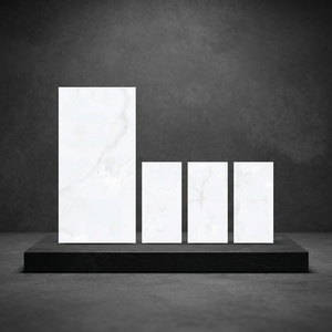 Carreaux de sol et de mur en porcelaine antidérapants Armani Bianco 800x1600mm, design marbre blanc, briques réfractaires pour extérieur - Product Image 2