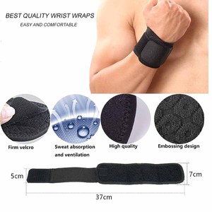 Support de poignet réglable, sangle de compression ergonomique pour le poignet et attelle de poignet pour le fitness - Product Image 2