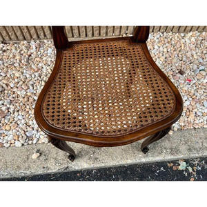 Silla de Comedor NAM HAI de Mediados del Siglo XX, Estilo Luis XV, con Asiento de Madera de Frutal Resistente y Patas de Madera - Product Image 6