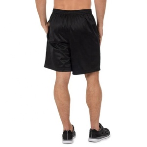 Pantalones cortos deportivos de lona con estampado gráfico personalizado para hombre, ropa de calle de patrón sólido, cintura elástica transpirable de secado rápido - Product Image 3