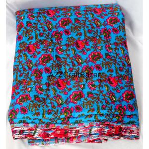 Tissu en coton 100 % écologique, respirant, à séchage rapide, imprimé floral, pour vêtements femme et fille, décoration intérieure, léger, été - Product Image 3