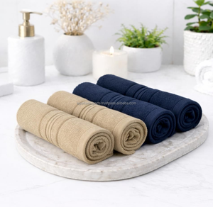 Serviette de Spa de Luxe pour le Visage 400 GSM |   100% Coton Naturel |   Ultra absorbant et doux pour la peau - Product Image 1