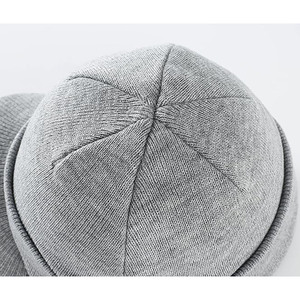 Vintage Ribbed Knit Beanie-Unisex Winter <b>Warm</b> <b>Hat</b> Soft Stretch Spandex/Cotton Minimalist Streetwear Essential - Product Image 5