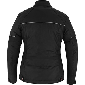 SAMROZ SPORTS <b>Womens</b> Motorcycle Biker <b>Jacket</b> Ladies Waterproof Cordura Coat Motorbike - Product Image 2