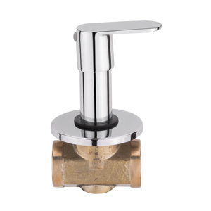 ก๊อกน้ำทองเหลืองติดผนังสำหรับเครื่องซักผ้า  ก๊อกน้ำอ่างล้างหน้าแบบโครเมียม ก๊อกน้ำห้องครัว ก๊อกน้ำร้อนน้ำเย็นแบบผสม - Product Image 2