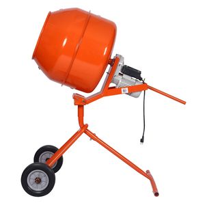 5.0 Cu. Mezcladora de Cemento Eléctrica Portátil con Certificación ETL, Motor de Cobre, Mezcladora de Concreto de Alta Eficiencia - Product Image 3
