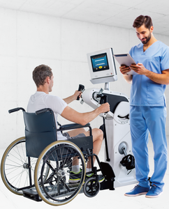 Hand and Foot Pedal <b>Exerciser</b> Home Gym Equipment for Disabled <b>Mini</b> <b>Bike</b> for Commercial Use Rehabilitation - Product Image 1