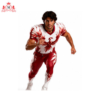 Uniforme de football américain pour homme adulte, durable et respirant, pour les entraînements et les matchs, 100% polyester - Product Image 6