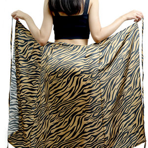 Pareo de Playa de Verano de una Pieza con Estampado de Dibujos Animados de Animales, Diseño Personalizado Multicolor, para Mujeres Adultas, Estilo Coreano - Product Image 2