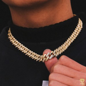 Chaîne Hip Hop Cuban Link 12 mm en argent sterling 925 avec diamants Moissanite certifiés IGI, bijoux bling bling unisexe - Product Image 2