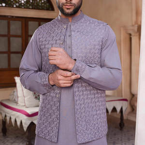 Nuevo Salwar Kameez 2026 de Alta Calidad para Hombre, Vestido Pakistaní Indio de Algodón con Tallas Personalizadas Disponibles, Último Modelo Bandhgala - Product Image 3