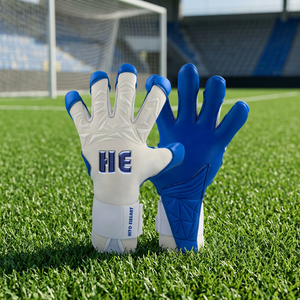 High Quality Neoprene Professional Soccer Football Goalkeeper <b>Gloves</b> for Youth Customized Logo Made High Quality Wholesale - Product Image 4