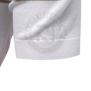 Polo en coton pour homme de haute qualité, design confortable à manches courtes, adapté pour les occasions décontractées, habillées et professionnelles. - Product Image 3