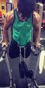 เข็มขัดยกน้ำหนักแบบใหม่ ทนทาน กันลื่น ระบายอากาศได้ดี พร้อมหัวเข็มขัดนีโอพรีน สำหรับออกกำลังกาย ฟิตเนส ดึงข้อ ฝึกซ้อมแบบดิป และออกกำลังกายแบบดับเบิ้ล - Product Image 6