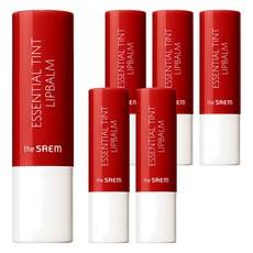 Descuento en el Bálsamo Labial Saem Sammul Essential Tint RD01 4g, Set de 6 Piezas, Bálsamo Labial Hidratante con Sabor a Frutas y Hierbas - Product Image 1