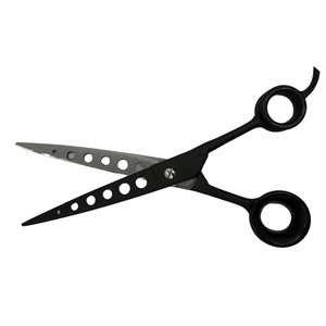 Ciseaux de coiffure professionnels de 6 pouces à lame droite, pour droitiers, en acier inoxydable, tranchants, pour usage en salon, personnalisables - Product Image 5