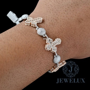 Hot Selling Moissanite Diamond Tennis <b>Bracelet</b> Luxury Jewelry for Engagement Anniversary Gift Available for Worldwide Supply - Product Image 1