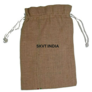 Women's Eco-Friendly Organic Cotton Linen <b>Drawstring</b> Cosmetic <b>Bag</b> Soft Recycled Fabric Custom Silk Screen Printed Jewelry <b>Makeup</b> - Product Image 4