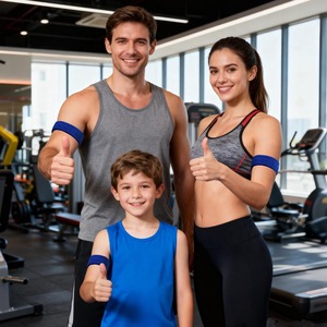 Bande de bras réglable pour le football américain – Bande de bras athlétique pour les joueurs de football, l'entraînement sportif et les jours de match, absorbant la transpiration - Product Image 6