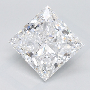 Diamants de laboratoire remplis, taille princesse, 1,5x1,5mm~2,75x2,75mm, couleur D, excellente taille, pureté VS1, pour la fabrication de bijoux - Product Image 2