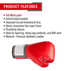 Gants de boxe en cuir imperméables de haute qualité, personnalisés et résistants aux chocs, pour usage extérieur - Nouveau style, design populaire très demandé, prix attractif - Product Image 2