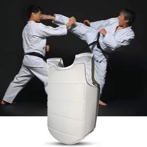 Protector de Pecho Profesional para Boxeo, Karate, MMA, Taekwondo, Jiu Jitsu, Protector Corporal de PU/Acolchado, Ligero, Transpirable, Duradero, Unisex - Product Image 5