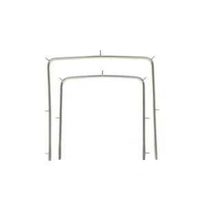 Kit dentaire manuel de qualité supérieure en acier inoxydable, instruments chirurgicaux incluant un kit de barrage dentaire, un cadre, des pinces, des crochets, un perforateur, certifié CE - Product Image 2