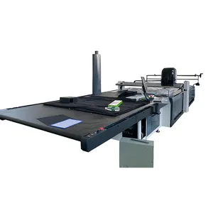 Factory directly sale fabric cutting machine small modern curtain rods fabrics Digital cutting machine With auto feeding table