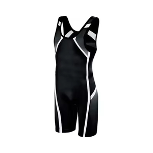 New Arrival High Quality Unisex Custom Sublimation Wrestling Singlet Spandex/Polyester Durable Breathable Stretch Wholesale - Product Image 1