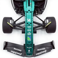 Ensemble de blocs de construction de voiture de course de style Formule 1 à l'échelle 1:8, en plastique, 1960 pièces, jouet de construction alimenté par batterie pour adultes et enfants