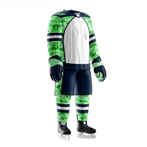 Maillot de hockey sur glace de qualité supérieure, personnalisé en usine, tenue d'équipe de hockey professionnelle, logo personnalisé - Product Image 2
