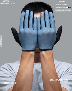 Gants de cyclisme en polyester respirant et écologique, paume antidérapante, lavables, couleurs et designs personnalisables pour le cyclisme - Product Image 2