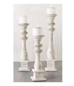 Porte-bougie en bois de noyer au design unique et finition de qualité supérieure, décoration d'intérieur pour Noël et Pâques - Support pour bougies votives par MULTI CRAFT - Product Image 6