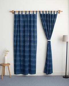 Tapis en coton imprimé à la main avec motif ethnique de feuilles, style bohème, à ombrage léger, pour salon et hôtel - Product Image 1