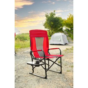 Sedia da regista pieghevole portatile per campeggio, pesca, picnic, giardino, con tavolino laterale, robusta e di grandi dimensioni per un viaggio confortevole - Product Image 3