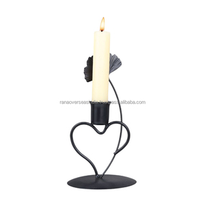 Bougeoir en métal fabriqué à la main Design élégant et robuste pour les événements de décoration intérieure et les centres de table de différentes tailles - Product Image 5