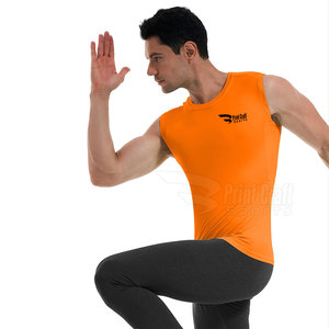 Stretchable Best Selling Sleeveless <b>Compression</b> <b>Shirts</b> Low Price Adults Sleeveless <b>Compression</b> <b>Shirts</b> - Product Image 4