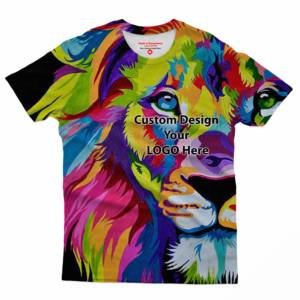 DTF – t-shirt de couleur unie pour homme, nouveau logo personnalisé, sport d'été, décontracté, épaules tombantes, fournisseur, 2023 - Product Image 3