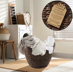 Cestas de Almacenamiento Artex HaiNam de Jacinto de Agua Natural con Asas, Forma de Cuenco, Multiusos, Estilo Rústico, Organizadores para Ordenar - Product Image 4