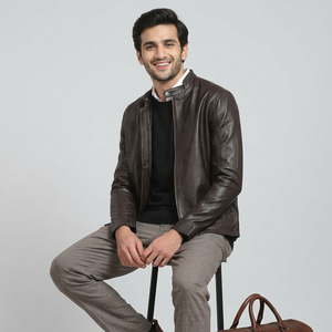 Eco Friendly High Street Unique Style <b>Mens</b> <b>Leather</b> <b>Jacket</b> Fast Delivery Fully Customized Design Winter <b>jacket</b> for <b>men</b> - Product Image 6