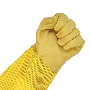 Gants d'apiculture en cuir de haute qualité, résistants à l'usure, équipement de sécurité - Product Image 1
