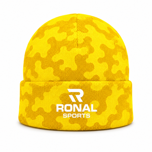 RONAL SPORTS Bonnet camouflage unisexe, bonnet d'hiver en tricot extensible pour enfants et adultes, taille XS à XXL, vêtements décontractés pour l'extérieur - Product Image 1