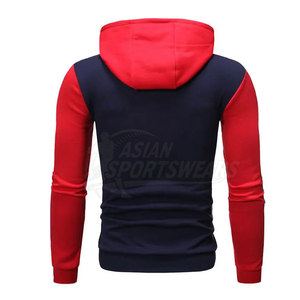 เสื้อฮู้ดดี้ผู้ชายผ้าฝ้าย 100% คุณภาพสูง ออกแบบเองได้ สำหรับฤดูหนาว สวมใส่สบาย ระบายอากาศดี มีกระเป๋า ผลิตในประเทศปากีสถาน - Product Image 4