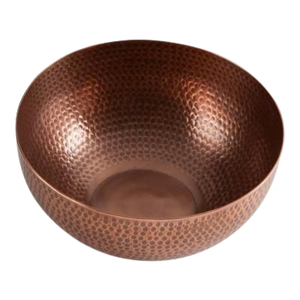 Juego de Cuencos de Cobre Martillado con Revestimiento de Estaño para Servir Comida, Vajilla para Restaurantes, Cuencos para Servir Comida al por Mayor - Product Image 5