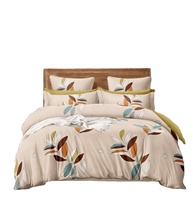 Draps de lit imprimés géométriques en microfibre de haute qualité Draps de lit de luxe super doux dans un paquet cadeau personnalisé par Avior
