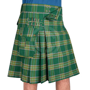 Jupes Kilt Écossaises Premium Solides, Respirantes, Décontractées, Élégantes et Confortables pour un Usage Quotidien - Product Image 5
